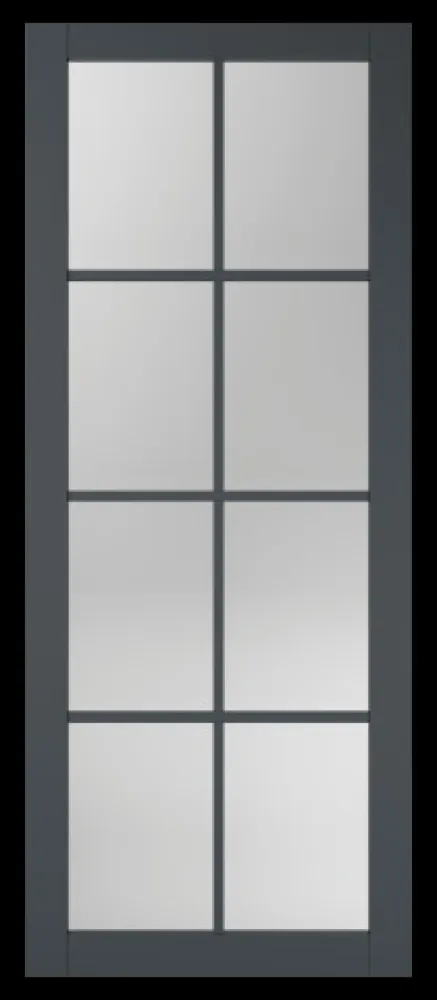 FA2568SL Plakroede 8-vlaks Rechtprofiel