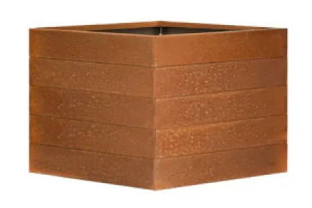 Modulaire Bloembak Cortenstaal