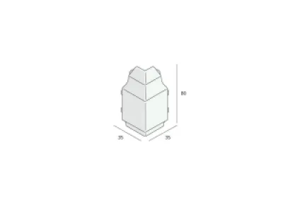 Keralit Hoekstuk sierlijst Klassiek (2852)