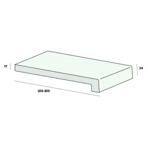 Werzalit Vensterbank 200mm (7290)