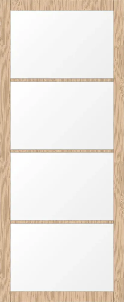 Eiken deur SLK 004 (1-bis massief)