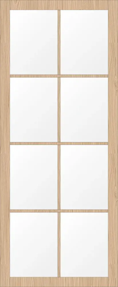 Eiken deur SLK 008 (1-bis massief)