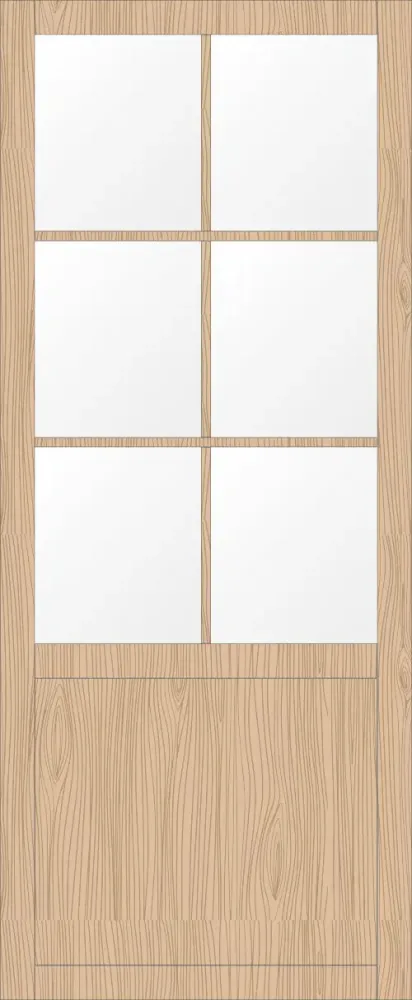 Eiken deur SLK 020 (1-bis massief)