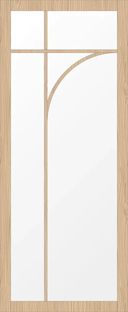 Eiken deur SLK 033 (1-bis massief)