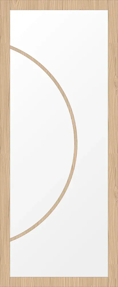 Eiken deur SLK 034 (1-bis massief)