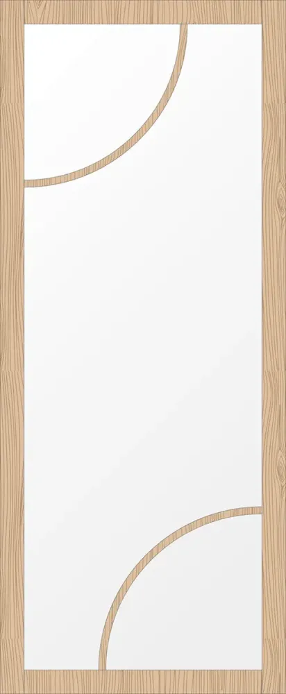 Eiken deur SLK 035 (1-bis massief)