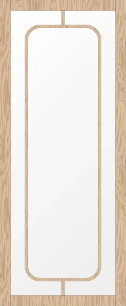 Eiken deur SLK 040 (1-bis massief)