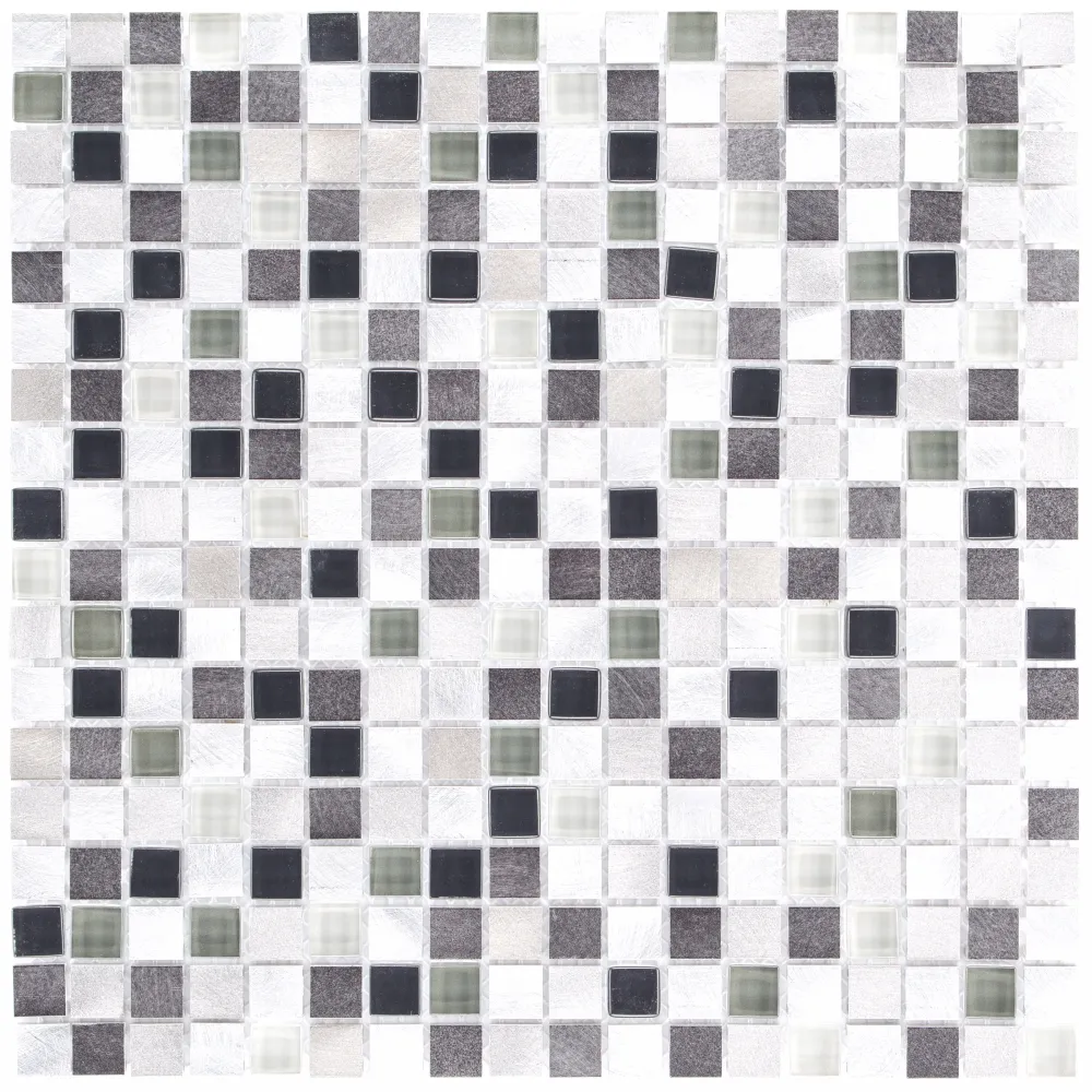 Stardos Mozaïek RVS Zwart mix MOS7837098