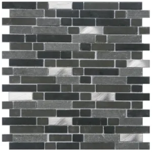 Stardos Mozaïek Slate RVS Zwart MOS6640739