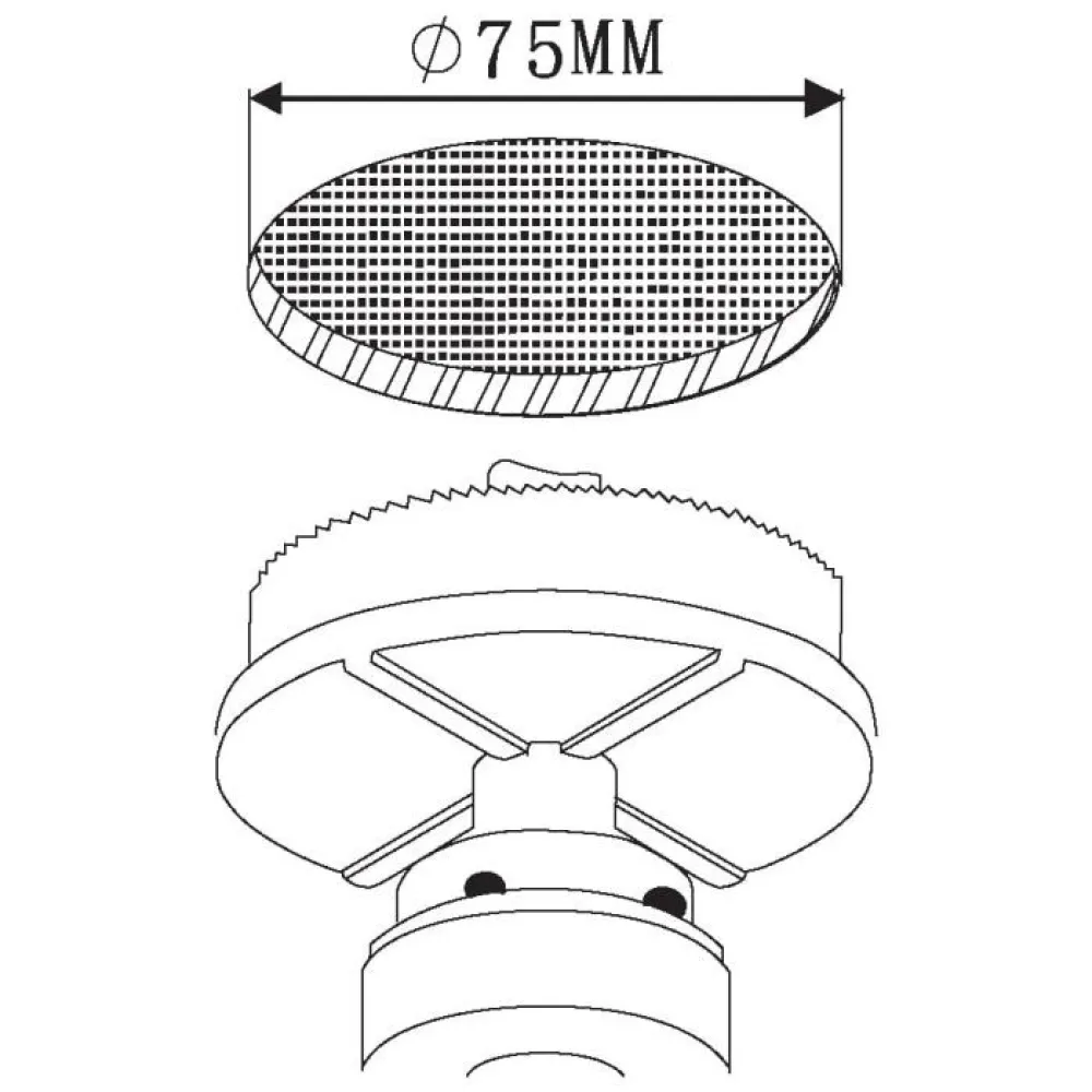 EGLO LED Inbouw set 3-L AREITIO 4-kant Kantelbaar aluminium
