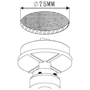 EGLO LED Inbouw set 3-L AREITIO 4-kant Kantelbaar aluminium