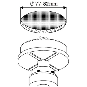 EGLO LED Inbouw set 3-L AREITIO rond Kantelbaar aluminium