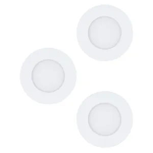 EGLO LED Inbouw set 3-L FUEVA 1 IP44 diam85