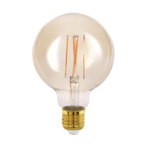 Lichtbron AMBER E27 G95 350LM 2200K