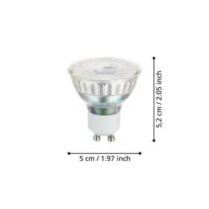 Lichtbron GU10 SCOB 345LM 3000K (2 STUKS)