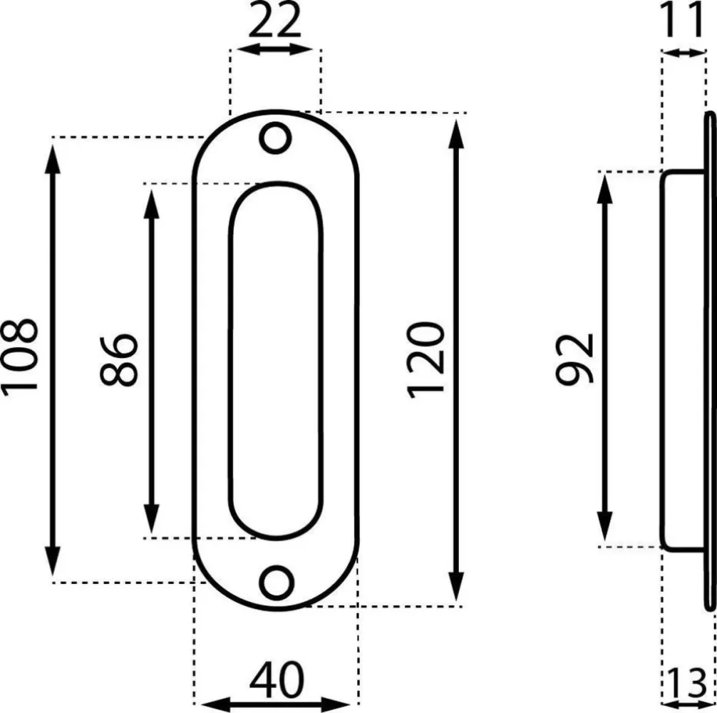Xstrel Schuifdeurkom 103