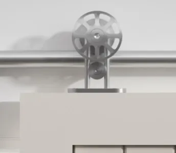 Stalen schuifdeursystemen Systeem Spaak RVS SDS-HM3002