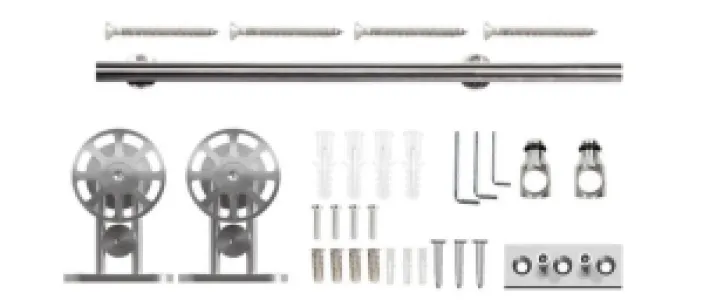 Stalen schuifdeursystemen Systeem Spaak RVS SDS-HM3002