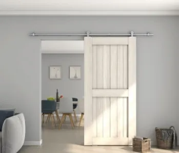 Stalen schuifdeursystemen Systeem Spaak RVS SDS-HM3002