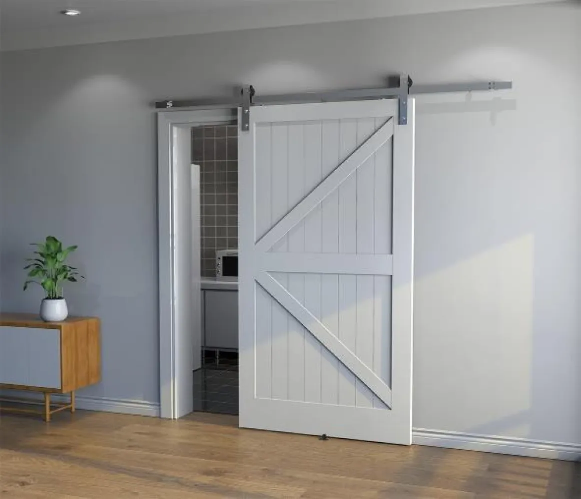 Stalen schuifdeursystemen Systeem Recht RVS SDS-HM3003