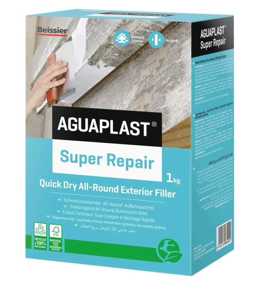 Aguaplast Super Repair sneldrogend all-round buitenvulmiddel