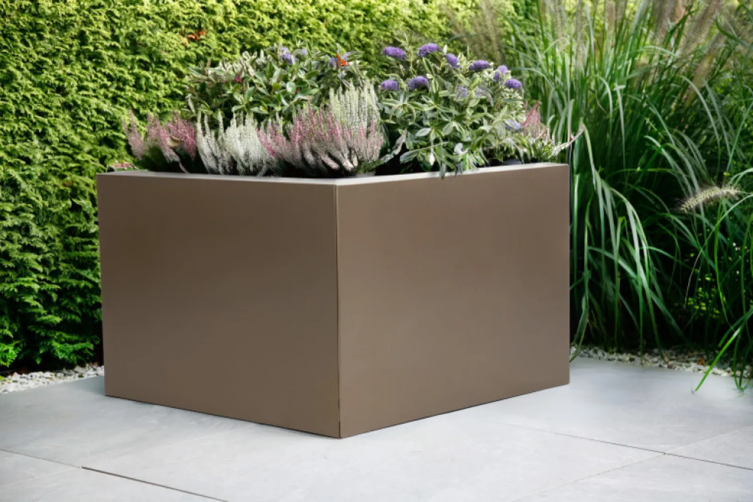 Bloembak vlak - Supra Bruin