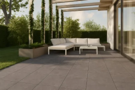 Cerasun Bari Antracite 60x60x4 cm