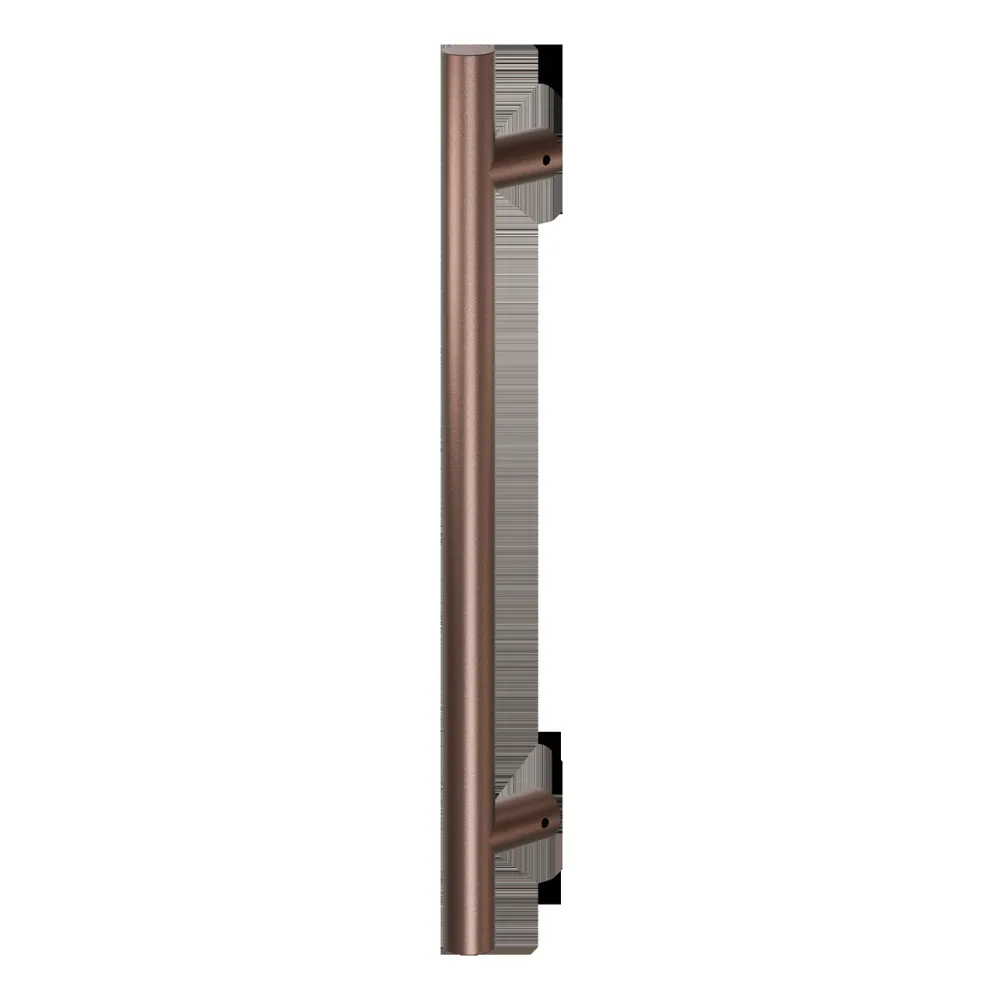 Deurgreep T-model rond (GPF16) 450xØ20mm (h.o.h. 350mm) Bronze blend