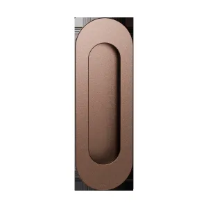 Schuifdeurkom GPF0716 ovaal 120x40mm Bronze blend