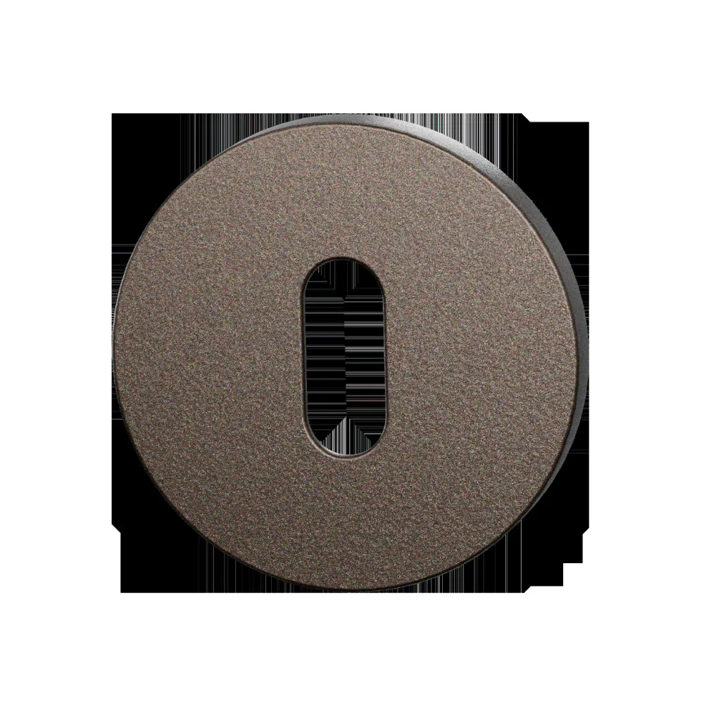 Set sleutelrozetten Entree rond Ø53mm Dark blend