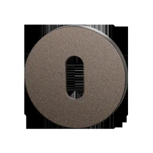 Set sleutelrozetten Entree rond Ø53mm Dark blend