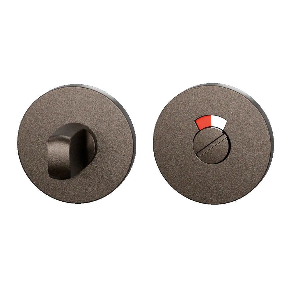 Toiletgarnituur Entree rond Ø53mm Dark blend