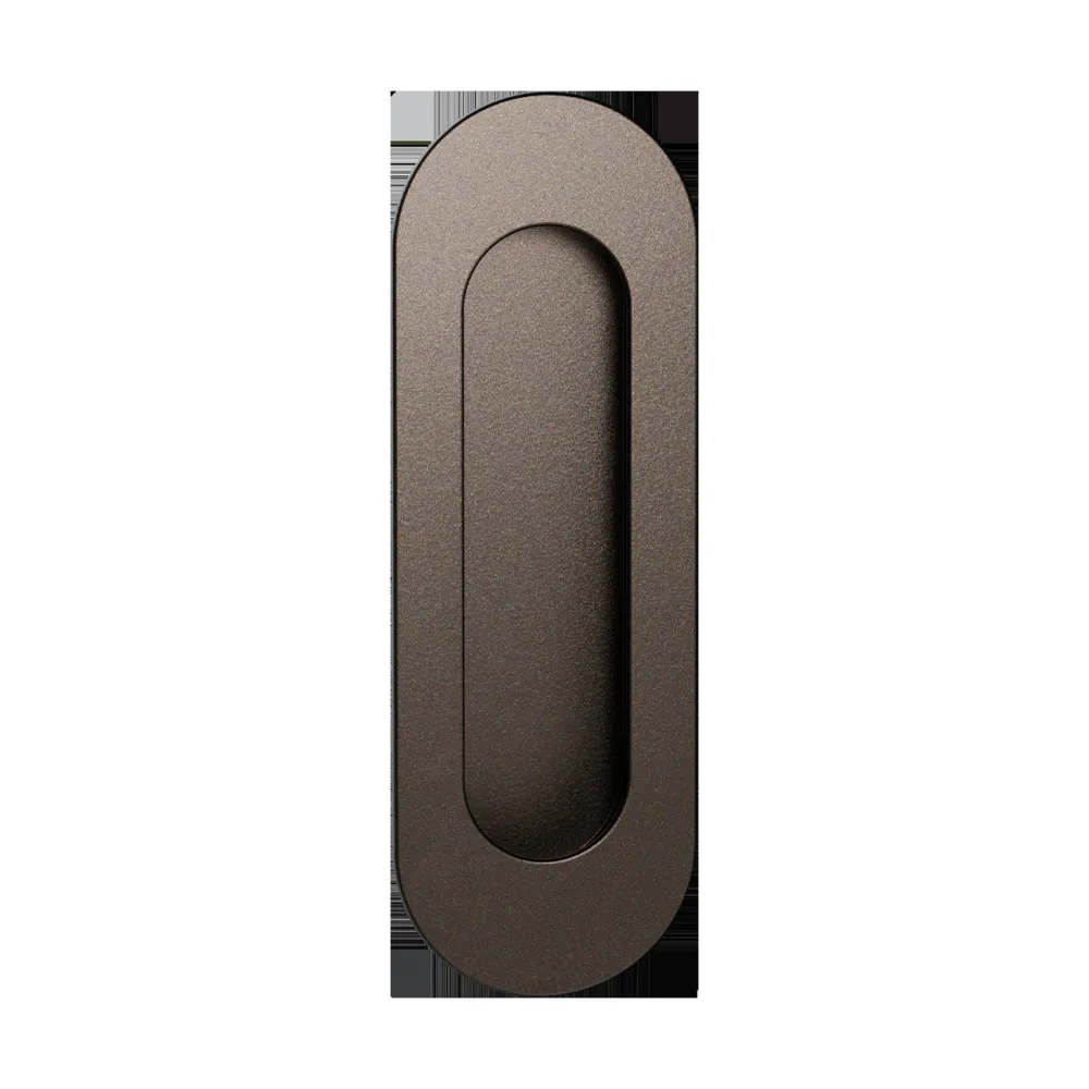 Schuifdeurkom GPF0716 ovaal 120x40mm Dark blend