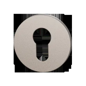 Set cilinderrozetten Entree rond Ø53mm Mocca blend