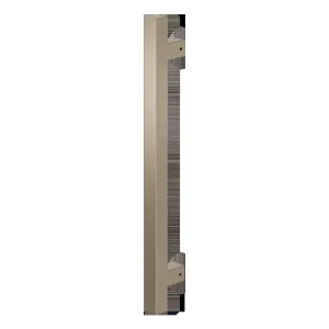 Deurgreep T-model vierkant (GPF10) 1200x30mm hoh 1000mm Champagne blend