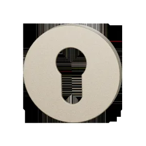 Set cilinderrozetten Entree rond Ø53mm Champagne blend