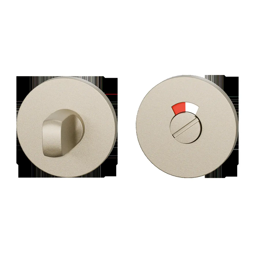 Toiletgarnituur Entree rond Ø53mm Champagne blend