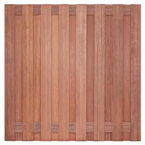 Hardhouten scherm Campos 180x180 cm