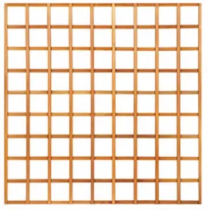 Hardhouten trellis 180x180 cm