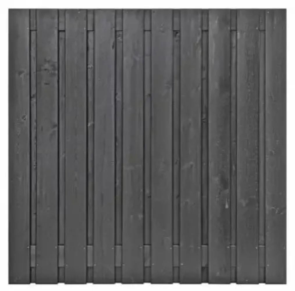 Roermond-scherm Zwart gespoten