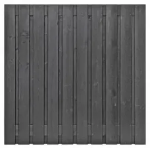 Roermond-scherm Zwart gespoten