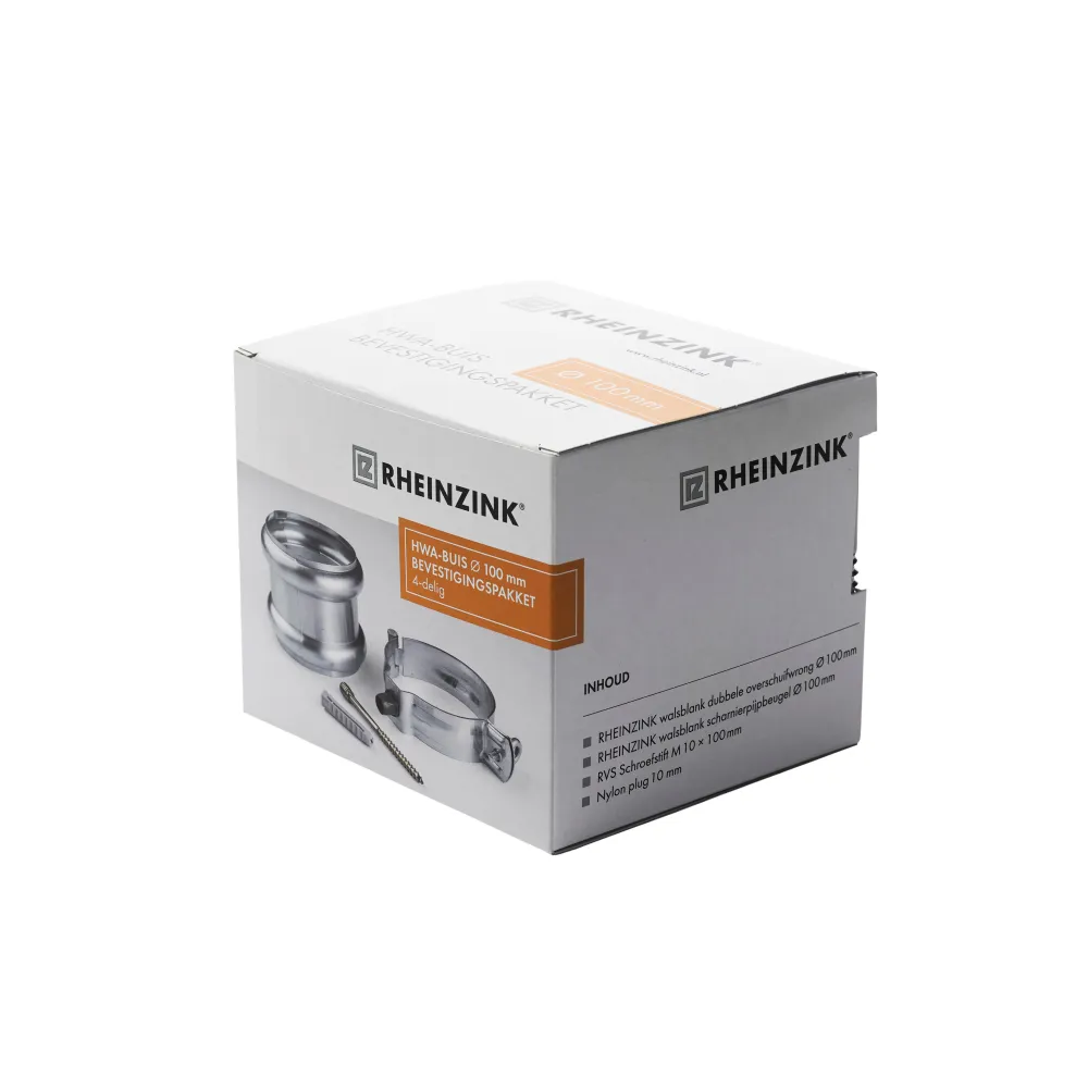 RHEINZINK WB HWA-buis bevestigingspakket 80mm