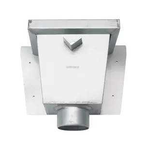 RHEINZINK WB vergaarbak vierkant 80mm 270x300x180mm