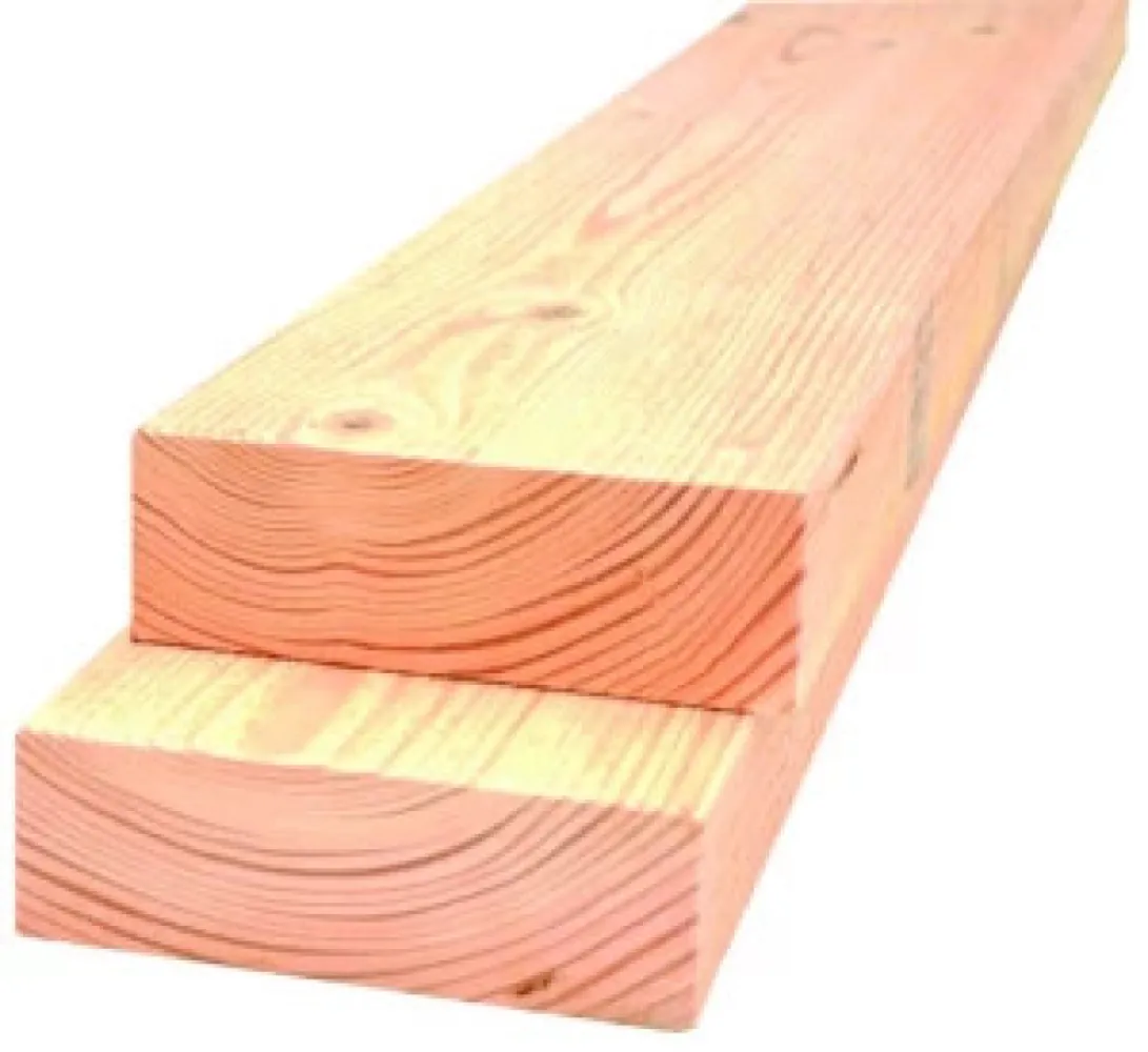 Balken douglas 38x190mm gedroogd en geschaafd