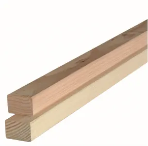 Balken douglas 40x60mm gedroogd en geschaafd