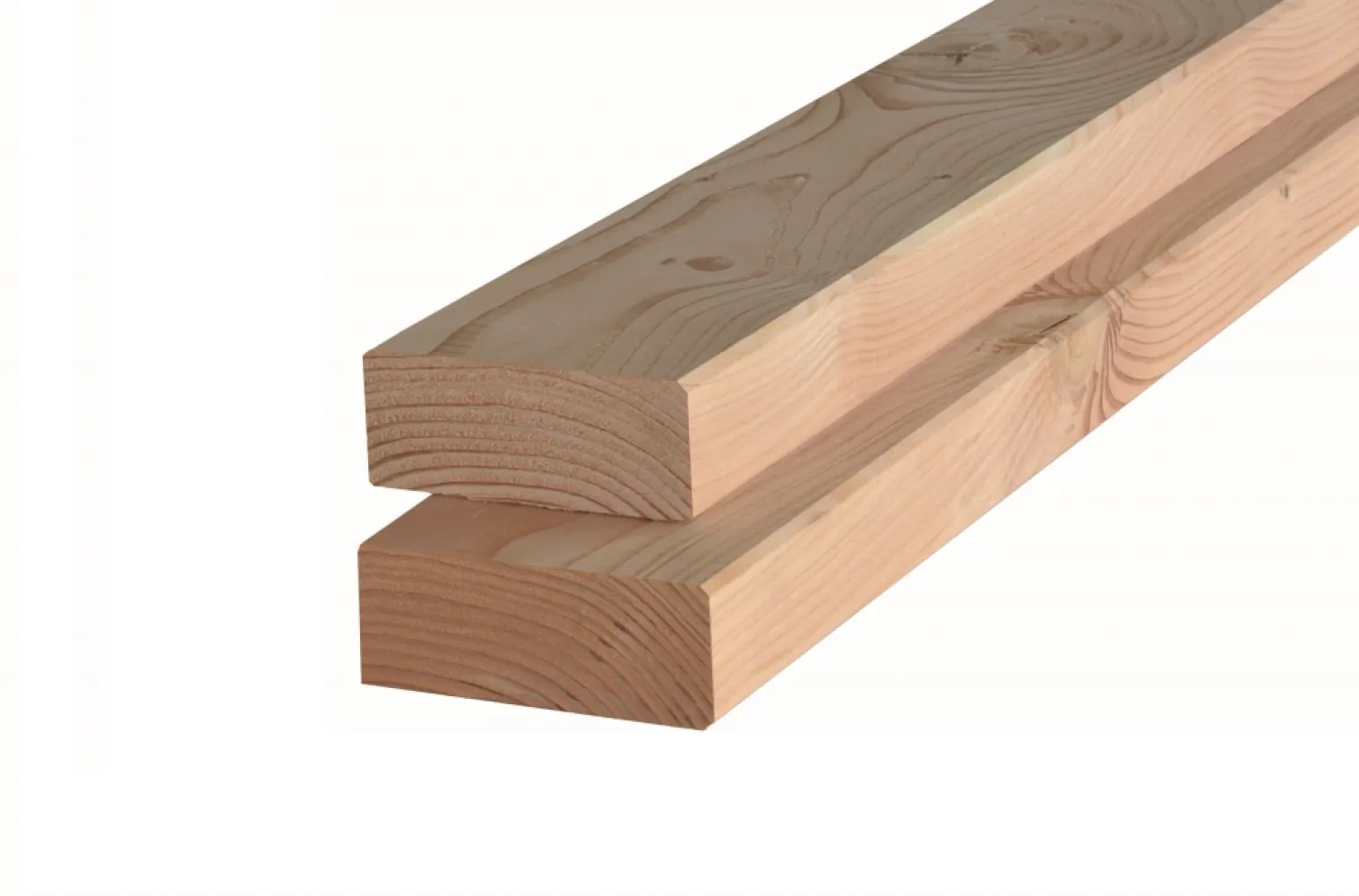 Balken douglas 45x95mm gedroogd en geschaafd