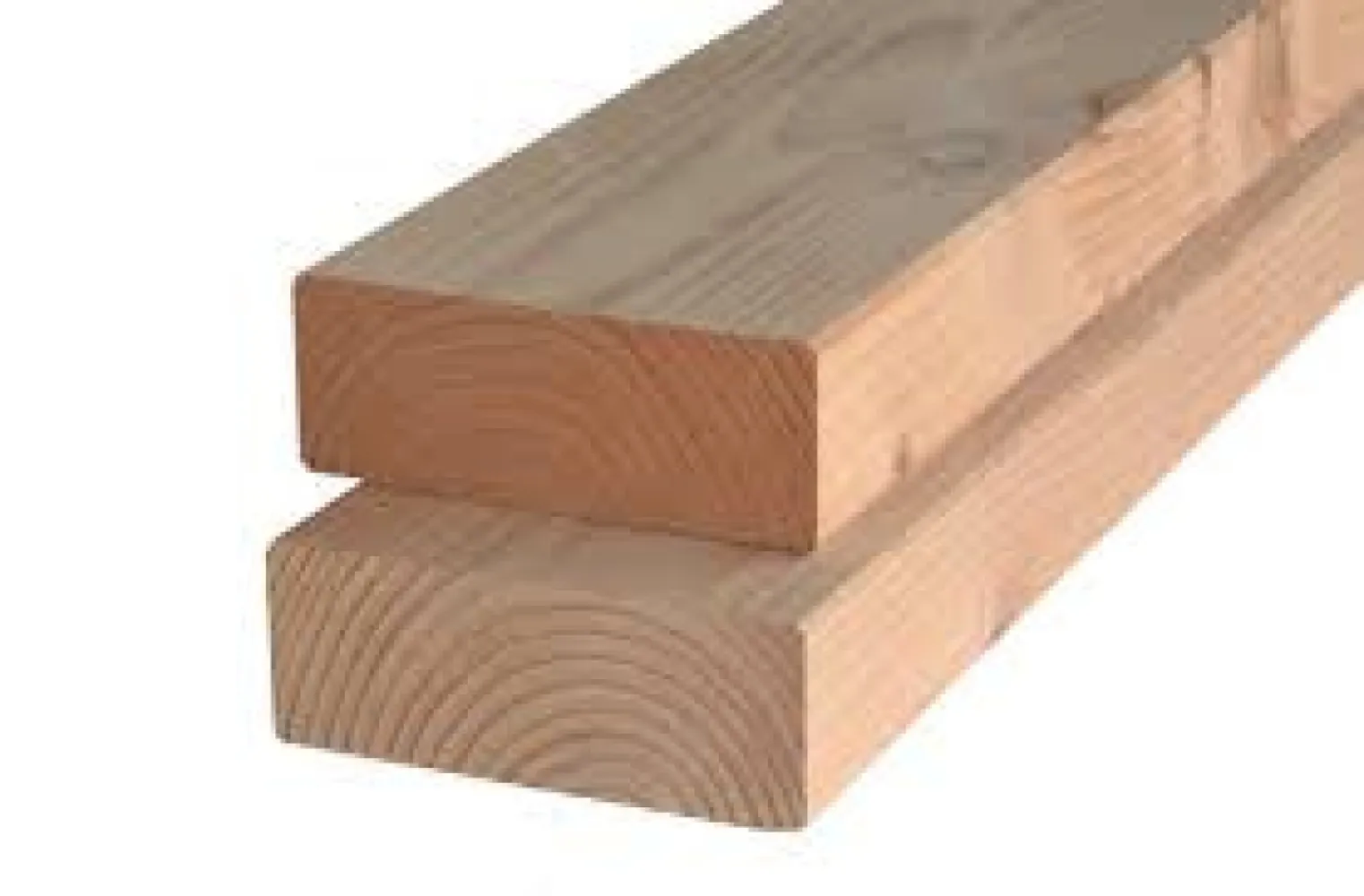 Balken douglas 65x190mm gedroogd en geschaafd