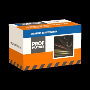 Profpartner Spanhuls 6x40 verzinkt 50st/ds