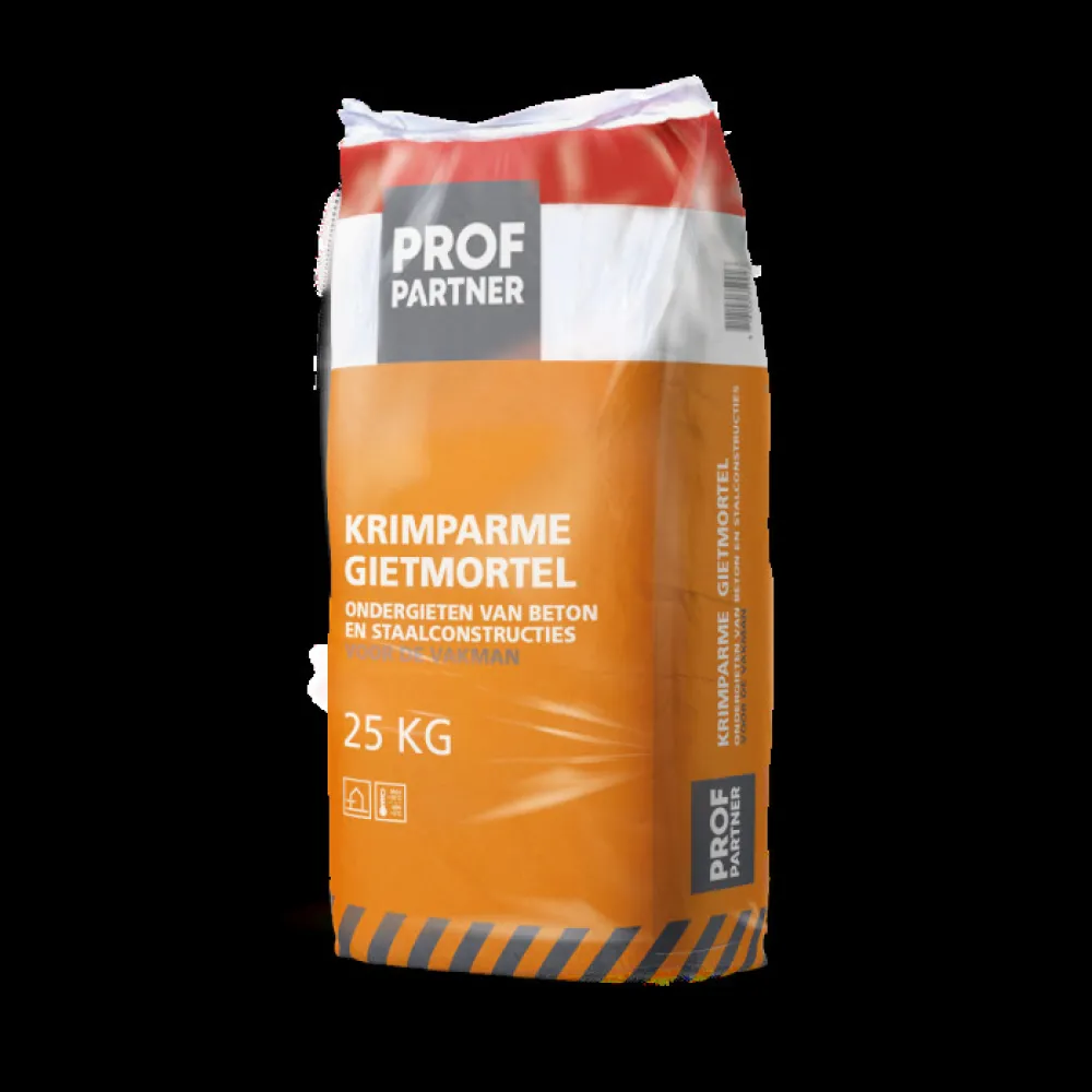 ProfPartner Krimparme gietmortel 0-4 25kg/st