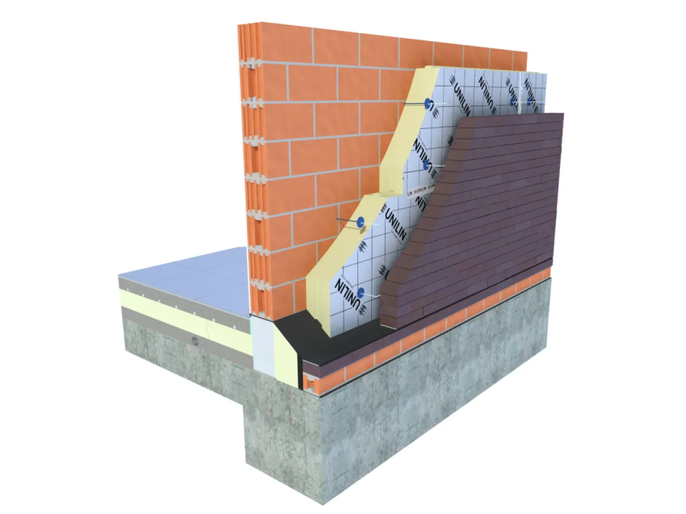 PIR Utherm Wall L-2,25 1200x600x50mm